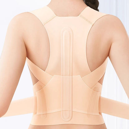 Plusock Slim Discreet Posture Corrector Shoulder Brace - Nude - XL - image 0