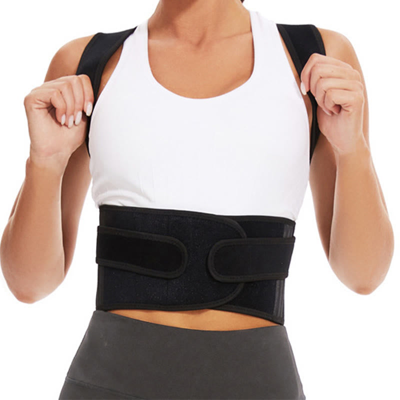 Plusock Lightweight Adjustable Posture Corrector Shoulder Brace - image 0