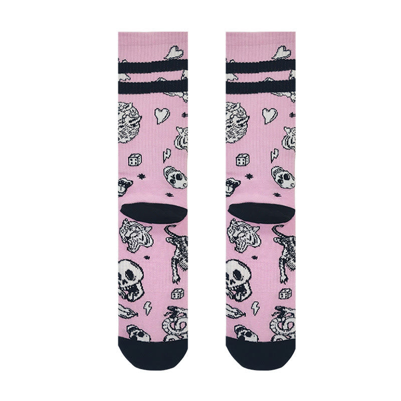 Plusock Bold Gothic Quarter Socks(3 Pairs) - image 5