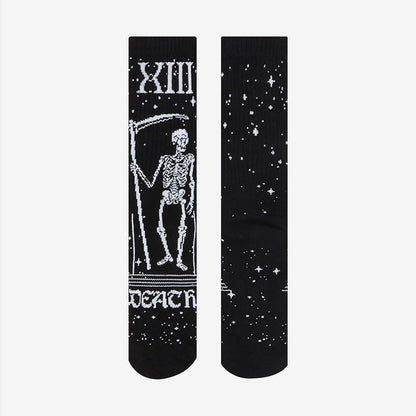 Plusock Skulls Skeletons Quarter Socks(3 Pairs) - image 6