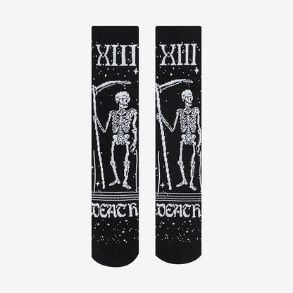 Plusock Skulls Skeletons Quarter Socks(3 Pairs) - image 5
