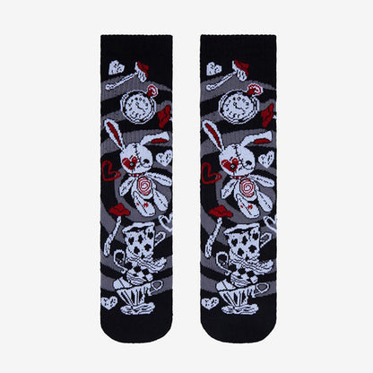 Plusock Skulls Skeletons Quarter Socks(3 Pairs) - image 3