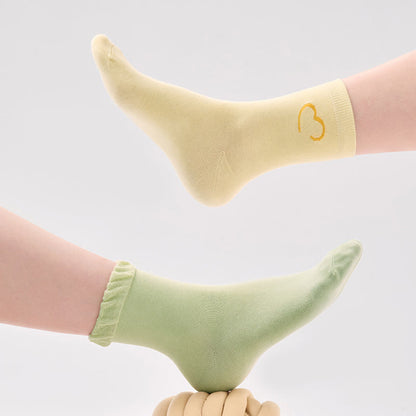 Plusock Heart Shape Sleep Socks(4 Pairs) - image 5