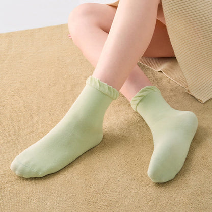 Plusock Heart Shape Sleep Socks(4 Pairs) - image 4