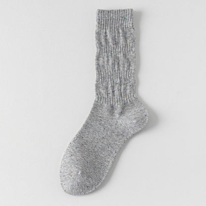 Plusock Thin Breathable Sleep Socks(5 Pairs) - Light Gray - EU36-40(US3-7) - image 24