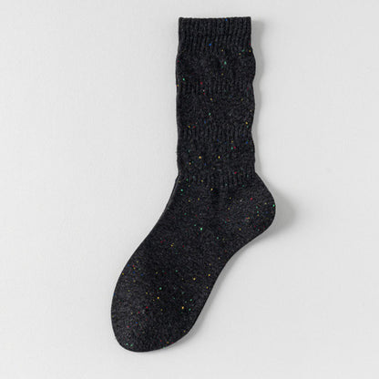 Plusock Thin Breathable Sleep Socks(5 Pairs) - Black - EU36-40(US3-7) - image 17