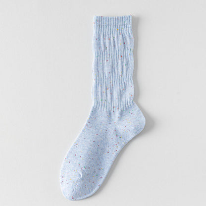 Plusock Thin Breathable Sleep Socks(5 Pairs) - Blue - EU36-40(US3-7) - image 18