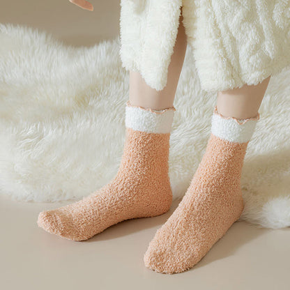 Plusock Coral Fleece Sleep Socks(7 Pairs) - image 10