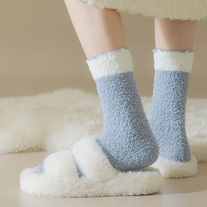 Plusock Coral Fleece Sleep Socks(7 Pairs) - image 6