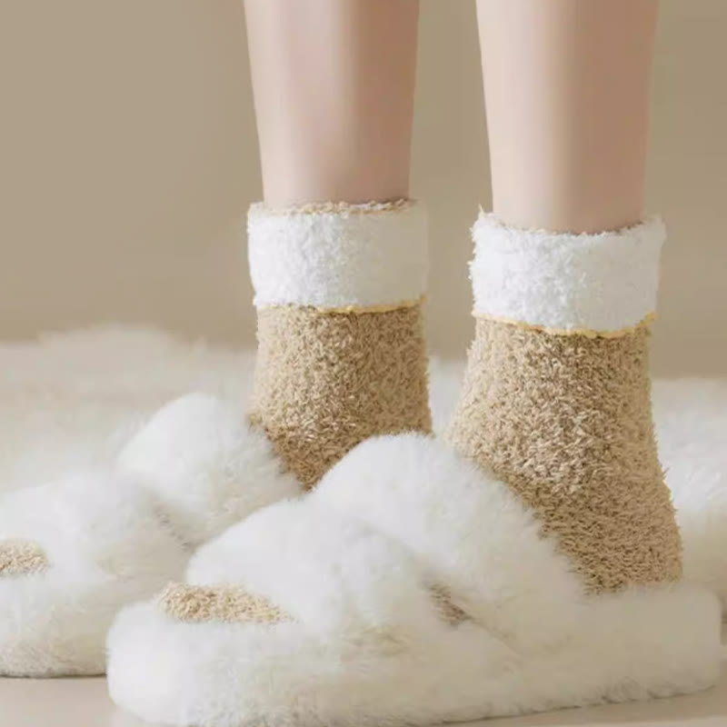 Plusock Coral Fleece Sleep Socks(7 Pairs) - image 7