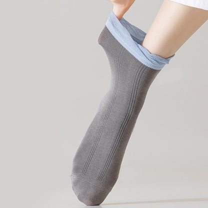 Plusock Gray Sleep Socks(5 Pairs) - image 4