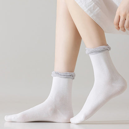 Plusock Lace Sleep Socks(5 Pairs) - image 6