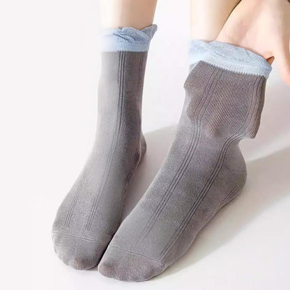 Plusock Gray Sleep Socks(5 Pairs) - image 3