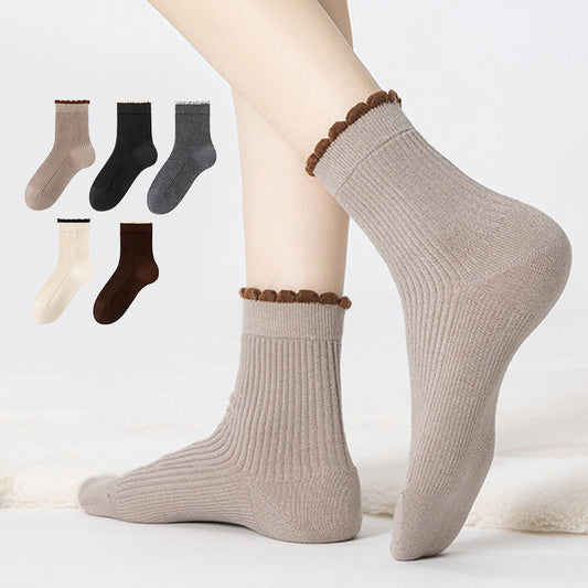 Plusock Thickened Mulberry Silk Sleep Socks(3 Pairs) - Multicolor(5 Pairs) - EU 36-40(US 3-7) - image 0