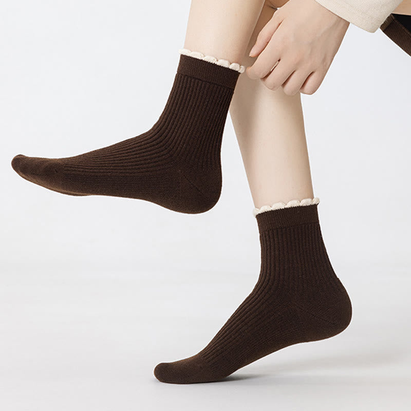 Plusock Thickened Mulberry Silk Sleep Socks(3 Pairs) - image 5