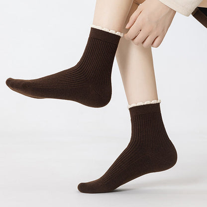 Plusock Thickened Mulberry Silk Sleep Socks(3 Pairs) - image 5