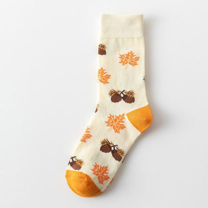 Plusock Halloween Pattern Quarter Socks(5 Pairs) - image 3