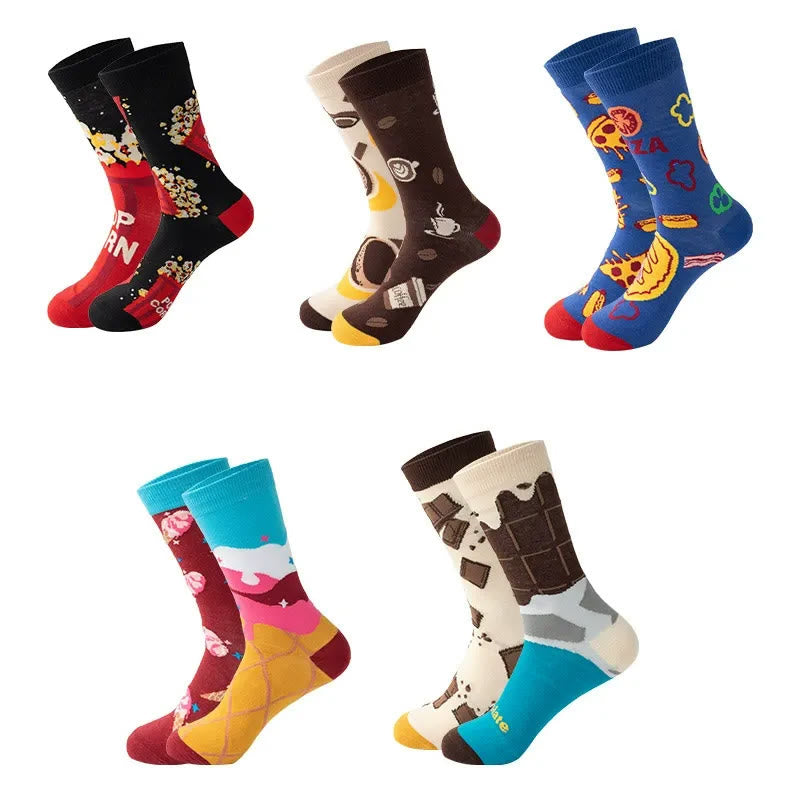 Plusock Color Blocked Quarter Socks(5 Pairs) - image 10