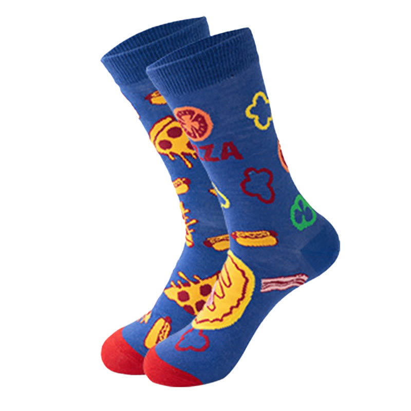 Plusock Color Blocked Quarter Socks(5 Pairs) - image 4