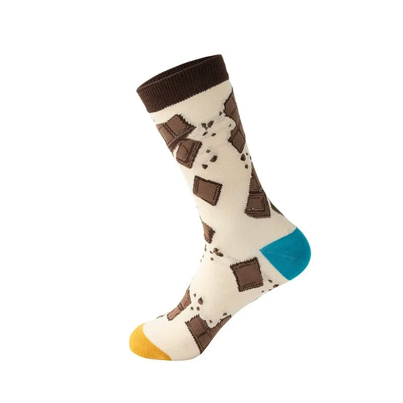 Plusock Color Blocked Quarter Socks(5 Pairs) - image 7