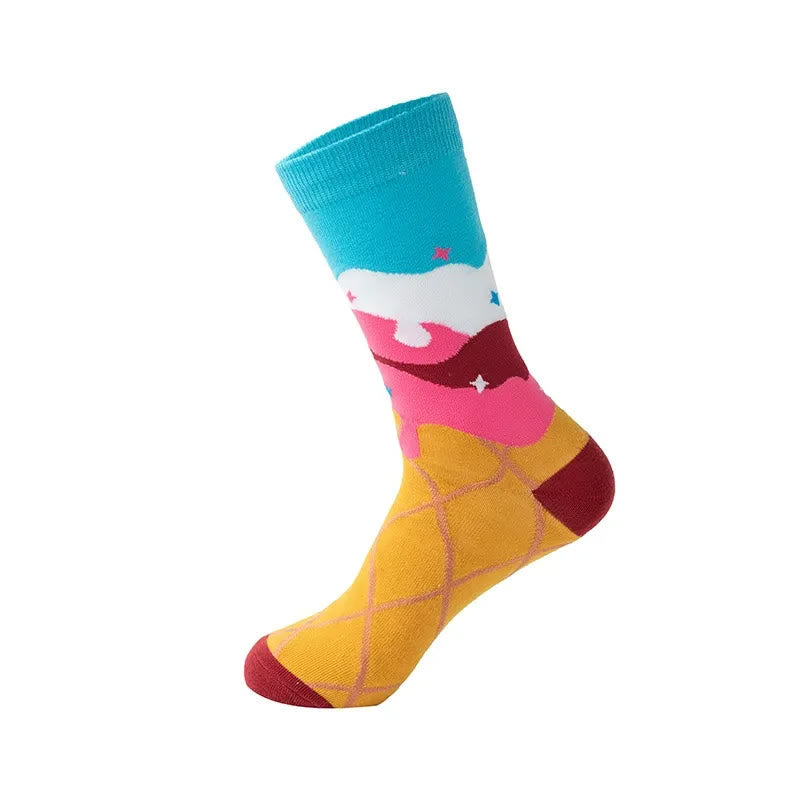 Plusock Color Blocked Quarter Socks(5 Pairs) - image 8