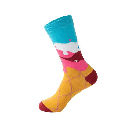 Plusock Color Blocked Quarter Socks(5 Pairs) - image 8