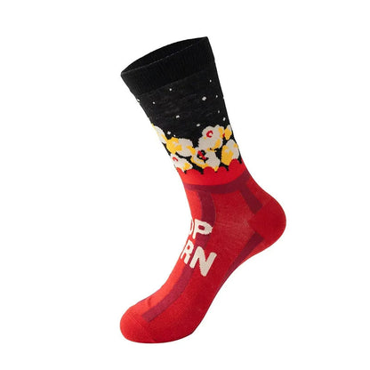 Plusock Color Blocked Quarter Socks(5 Pairs) - image 9