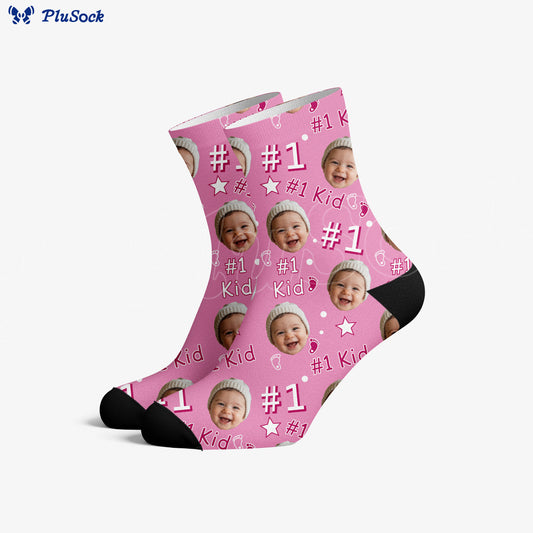 Plusock Custom Kid Face Socks - image 0