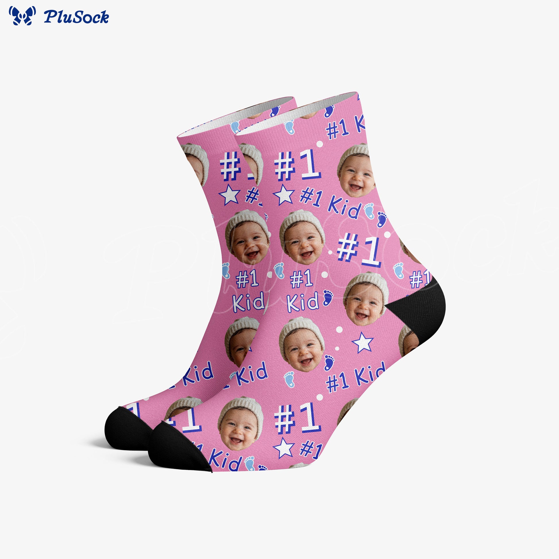 Plusock Custom Kid Face Socks - image 3