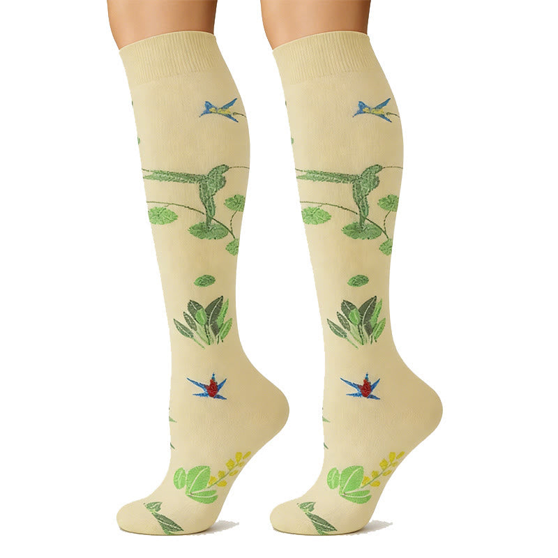 Plusock Stylish Support Compression Socks(6 Pairs) - image 4