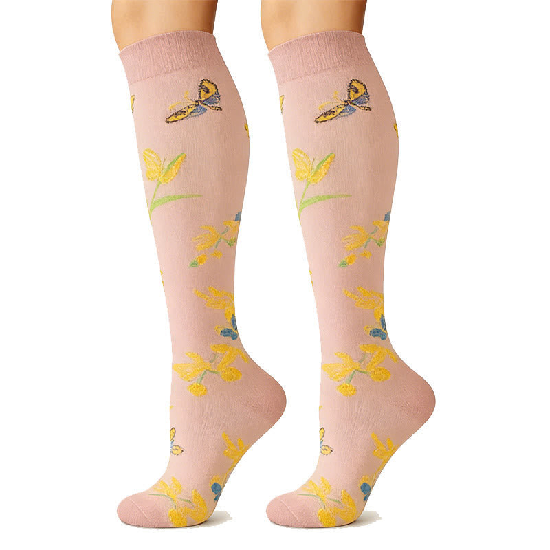 Plusock Stylish Support Compression Socks(6 Pairs) - image 3