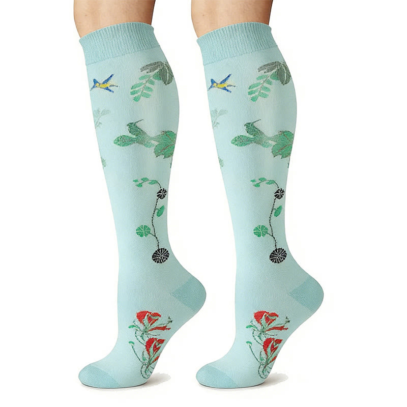 Plusock Stylish Support Compression Socks(6 Pairs) - image 6