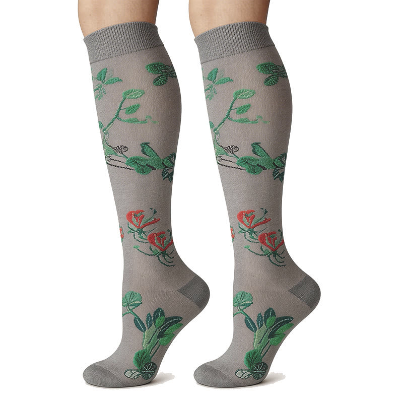 Plusock Stylish Support Compression Socks(6 Pairs) - image 5