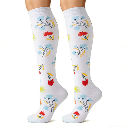 Plusock Everyday Floral Compression Socks(6 Pairs) - image 4