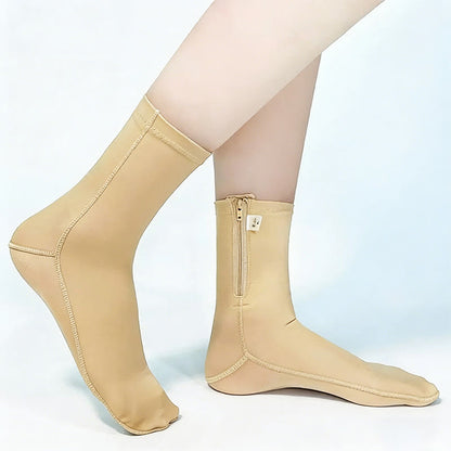 Plusock Post Surgery Zipper Compression Foot Sleeves - image 2