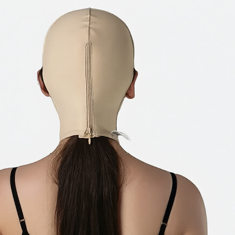 Plusock Post Surgery Back Zipper Closure Face Mask - image 1