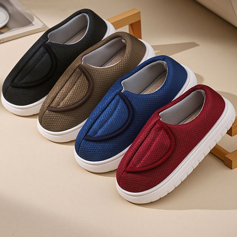 Plusock Wide Opening Mesh Slip-On Slippers - image 0