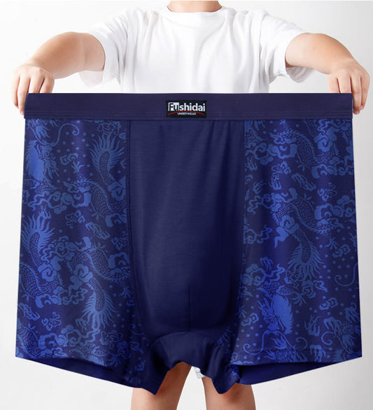 Plusock Dragon Jacquard Mid Length Boxer Briefs - image 0