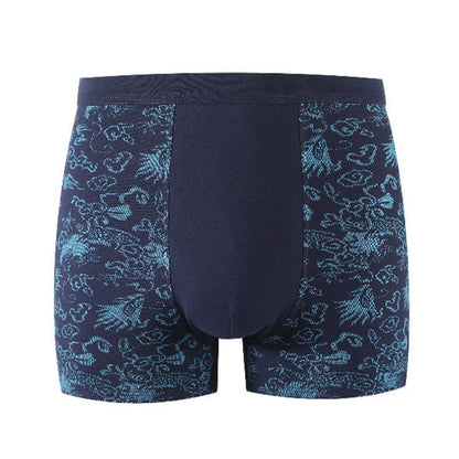 Plusock Wide Top Elastic Gold Pattern Boxer Briefs(2 Packs) - image 8