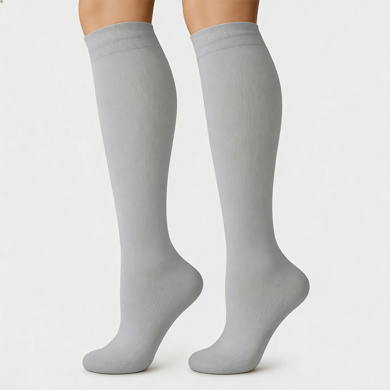 Plusock Polka Dot Purple Series Compression Socks(6 Pairs) - image 4