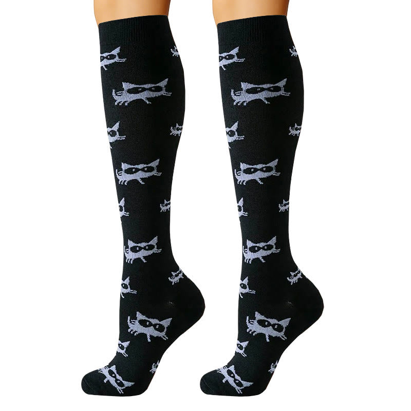 Plusock Alien Dog Cat Compression Socks(5 Pairs) - image 2