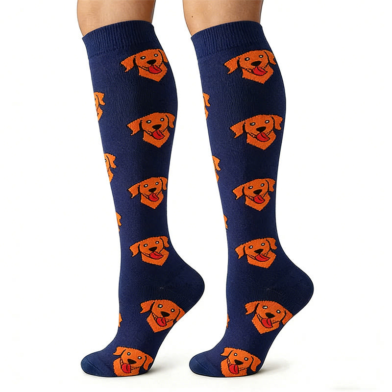 Plusock Alien Dog Cat Compression Socks(5 Pairs) - image 4