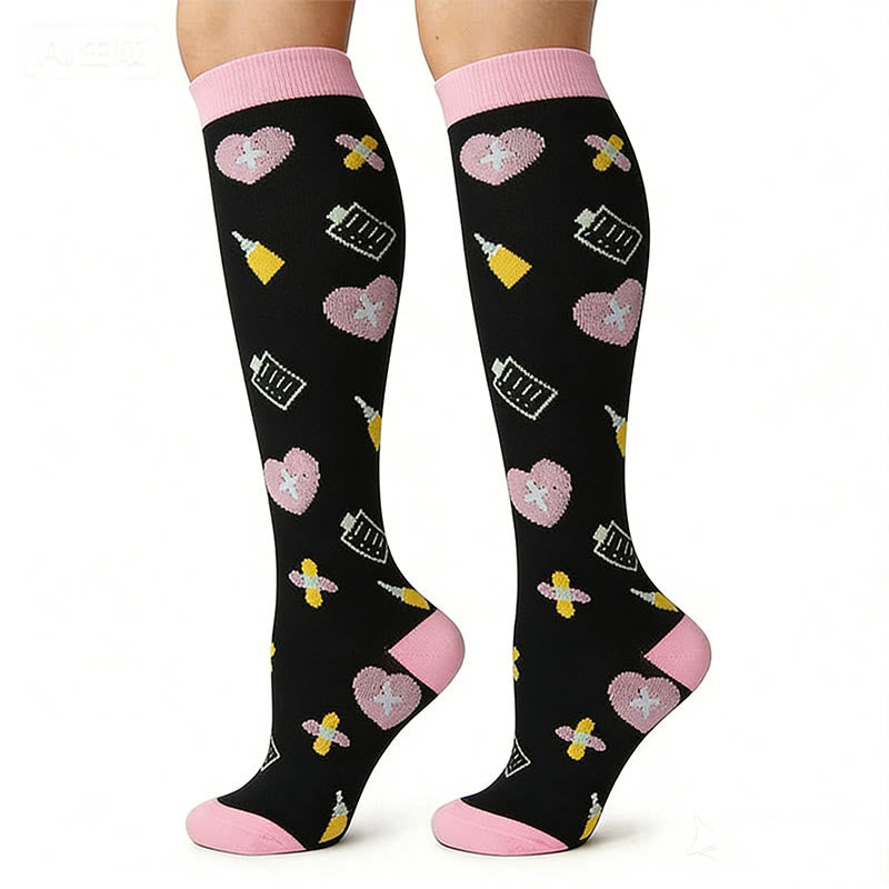 Plusock Color Medical Devices Compression Socks(6 Pairs) - image 2