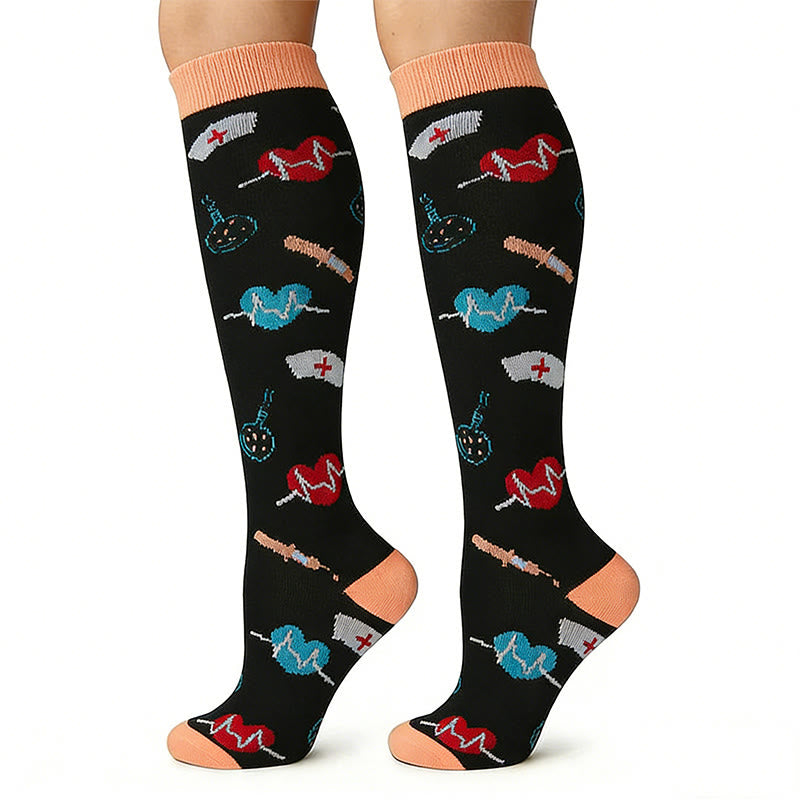 Plusock Color Medical Devices Compression Socks(6 Pairs) - image 6