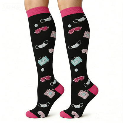 Plusock Color Medical Devices Compression Socks(6 Pairs) - image 3