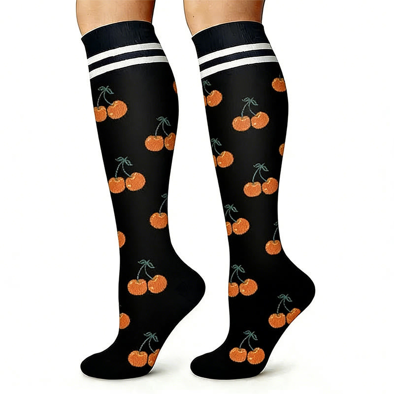 Plusock Fruits Series Compression Socks(6 Pairs) - image 2