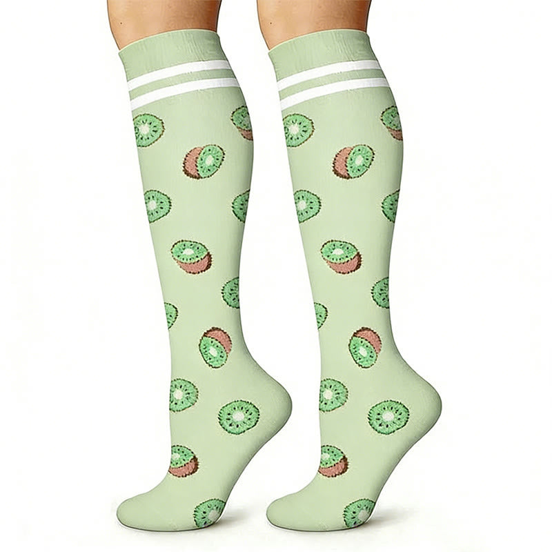 Plusock Fruits Series Compression Socks(6 Pairs) - image 3