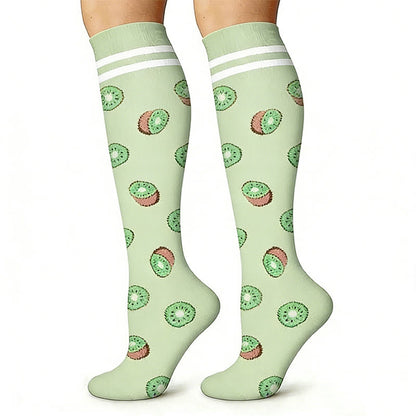 Plusock Fruits Series Compression Socks(6 Pairs) - image 3