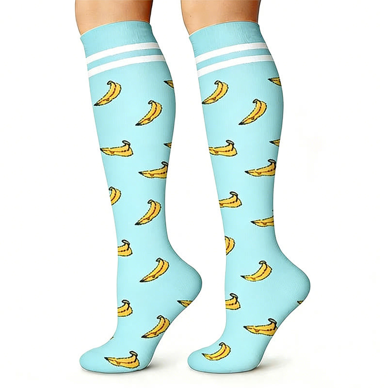 Plusock Fruits Series Compression Socks(6 Pairs) - image 4