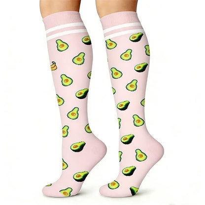 Plusock Fruits Series Compression Socks(6 Pairs) - image 5